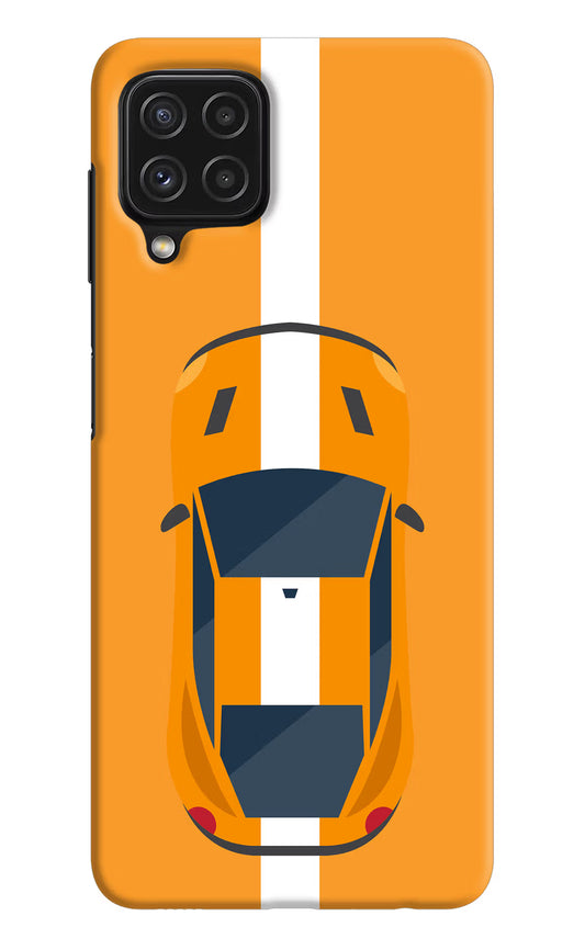 Highway Pursuit Samsung A22 4G Hard Case Back Cover by Casekaro