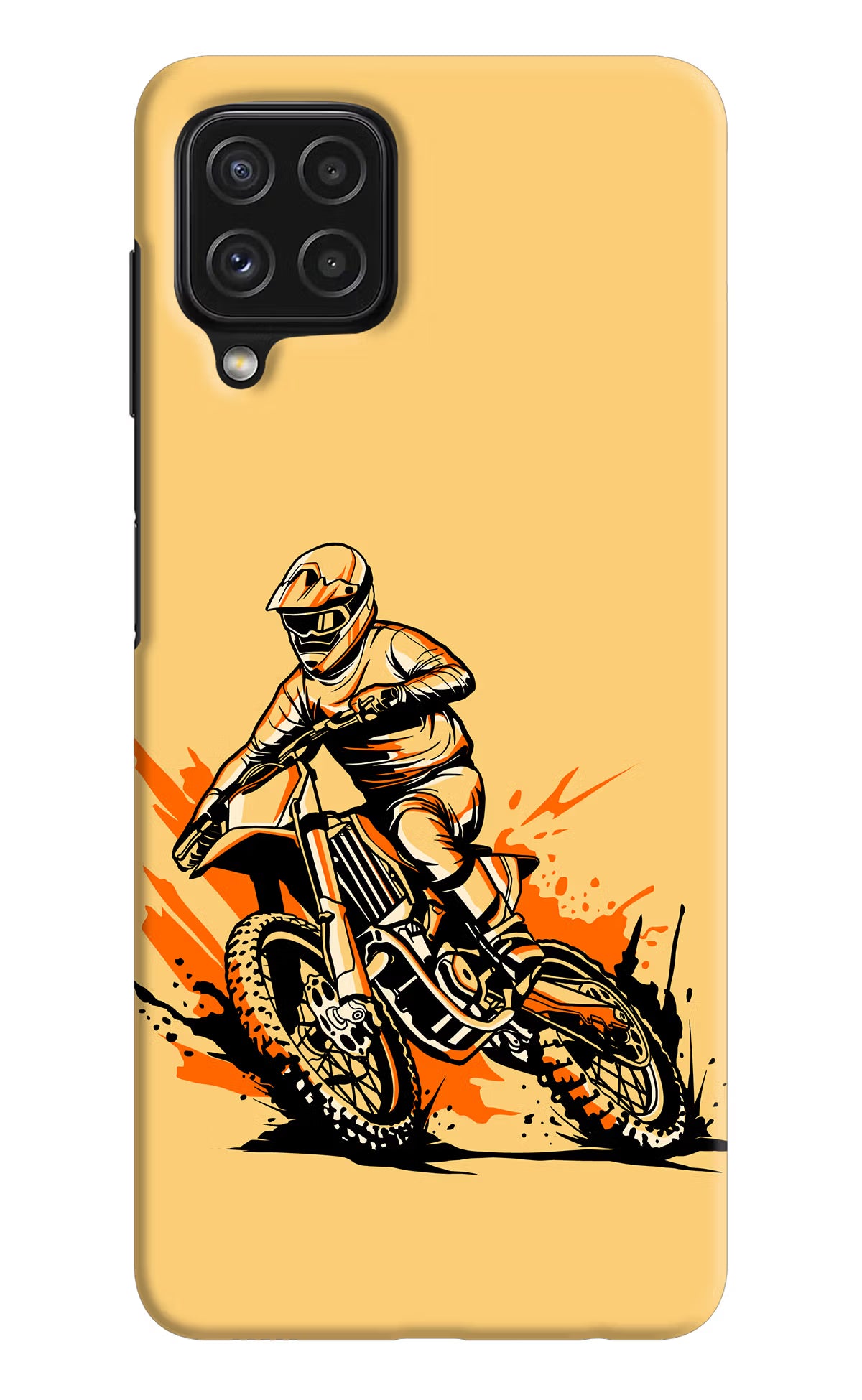 Off-Road Fury Samsung A22 4G Hard Case Back Cover by Casekaro