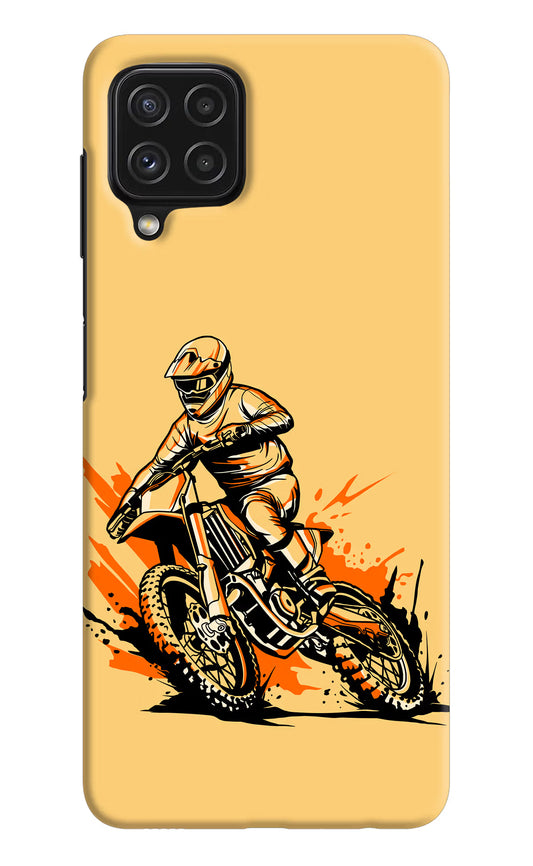 Off-Road Fury Samsung A22 4G Hard Case Back Cover by Casekaro
