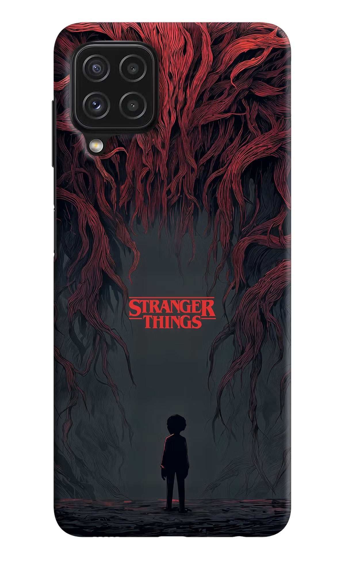 Ordinary Things Dark Side Samsung A22 4G Hard Case Back Cover by Casekaro