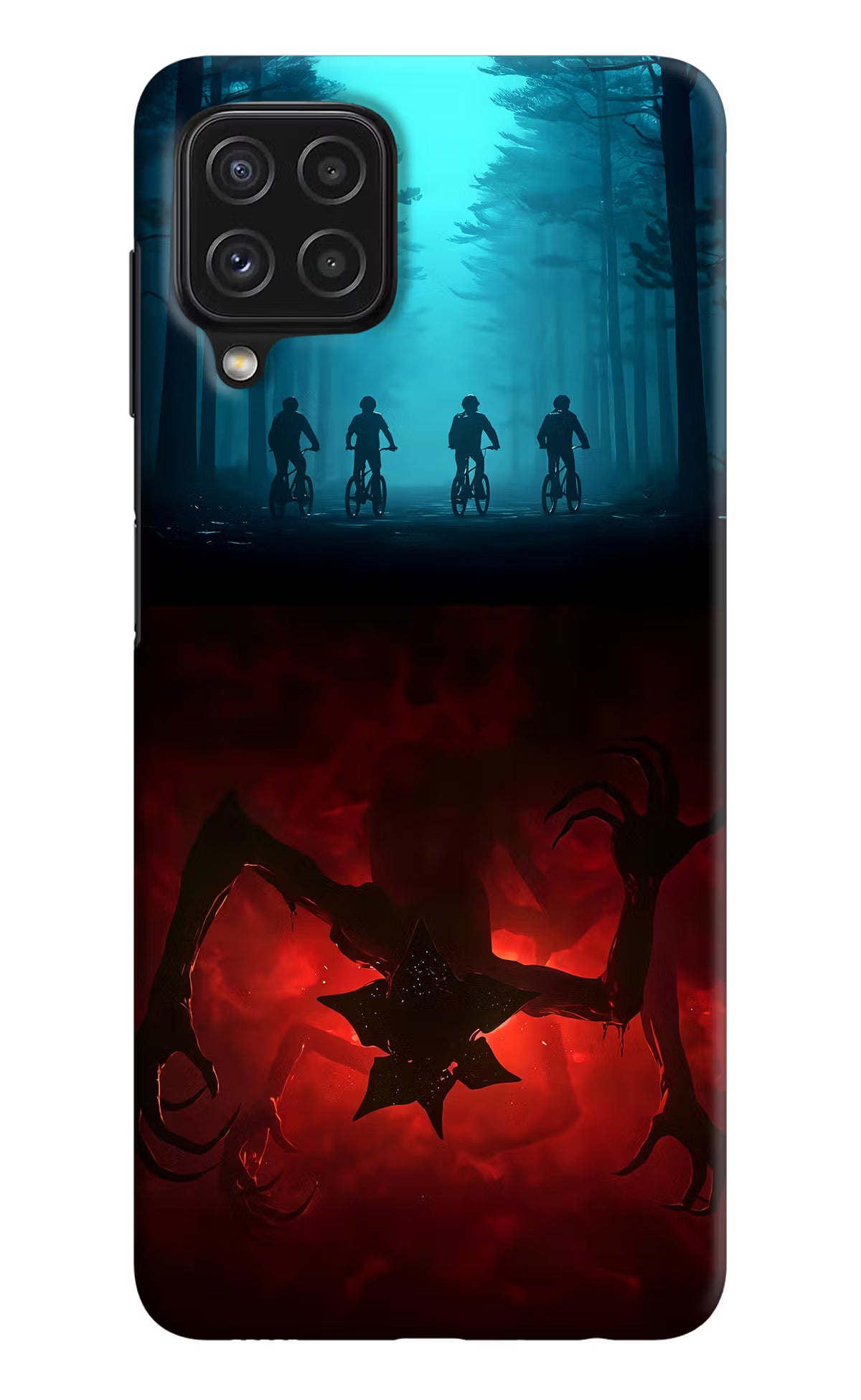 Ordinary Things Downside Up Samsung A22 4G Hard Case Back Cover by Casekaro