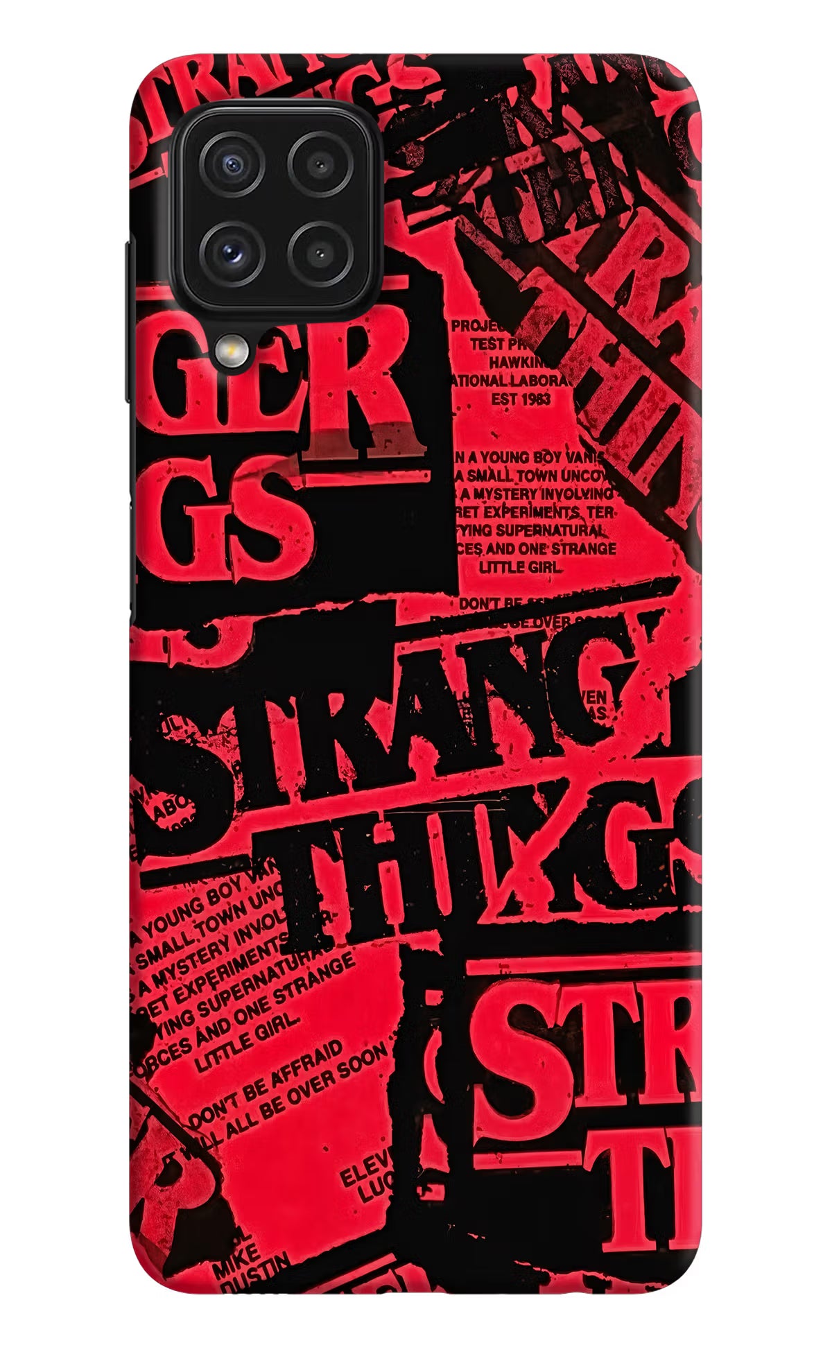Ordinary Things Samsung A22 4G Hard Case Back Cover by Casekaro