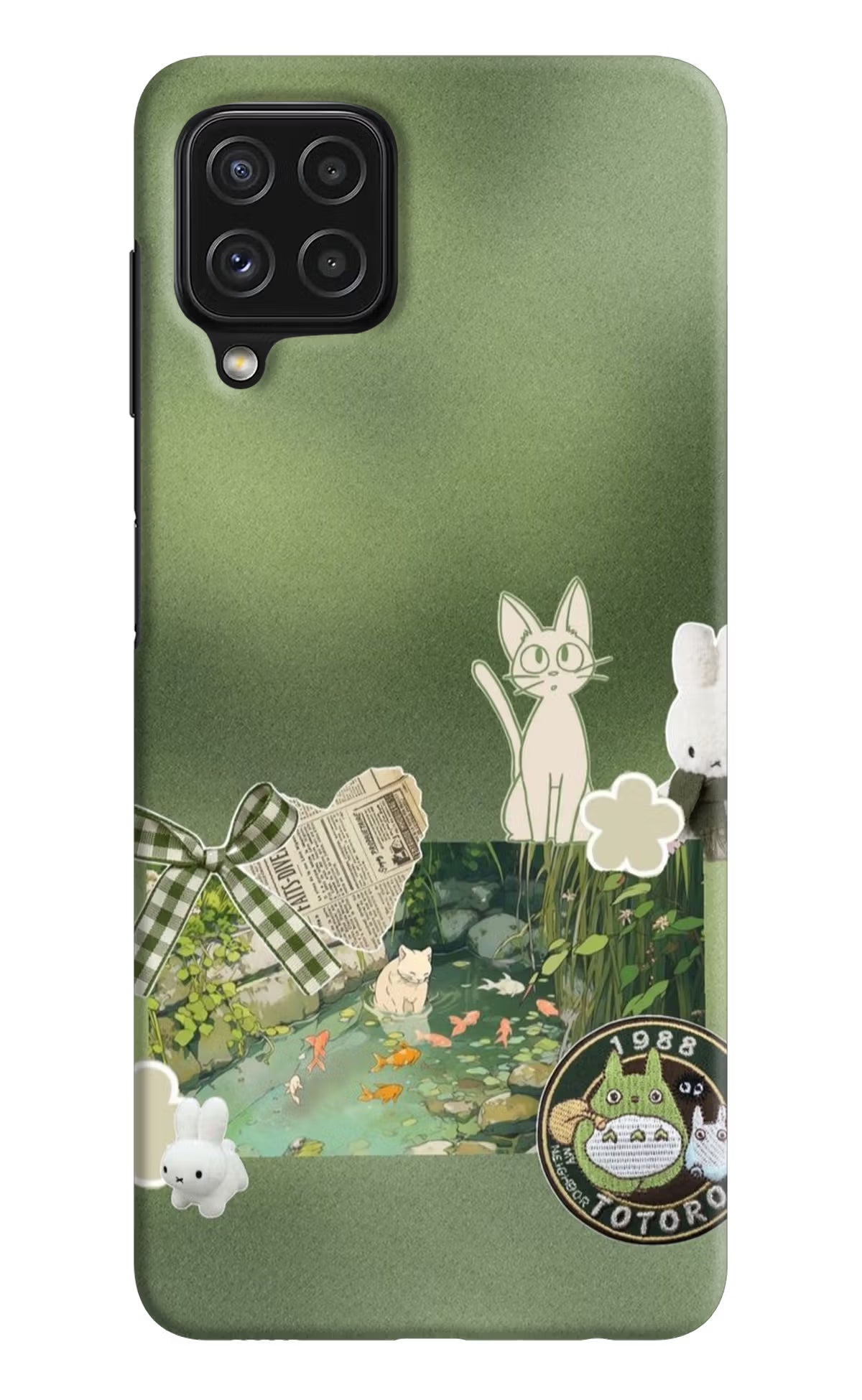 Aesthetic anime Samsung A22 4G Back Cover