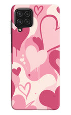 Hearty case Samsung A22 4G Hard Case Back Cover by Casekaro