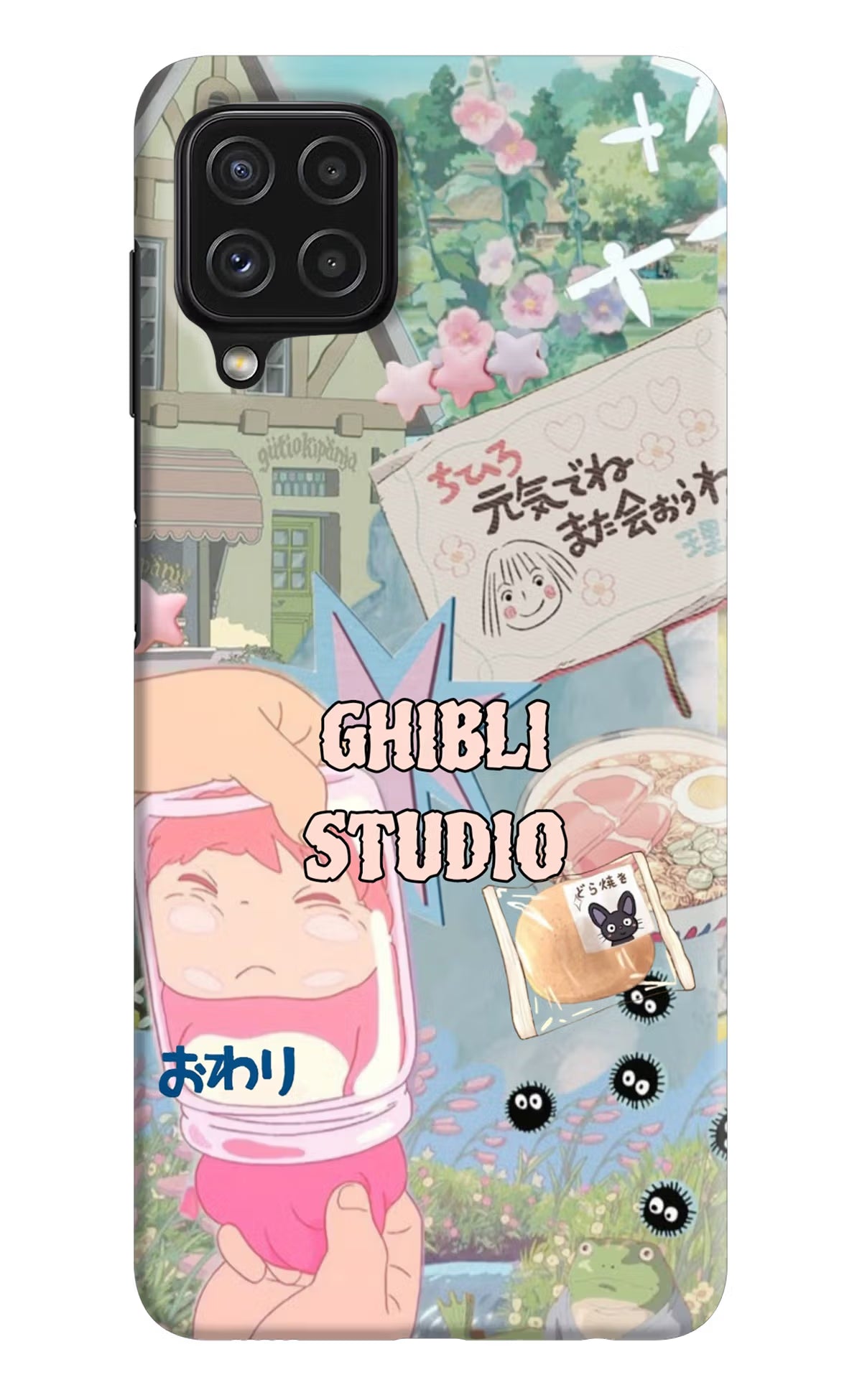Studio Ghibli Samsung A22 4G Back Cover