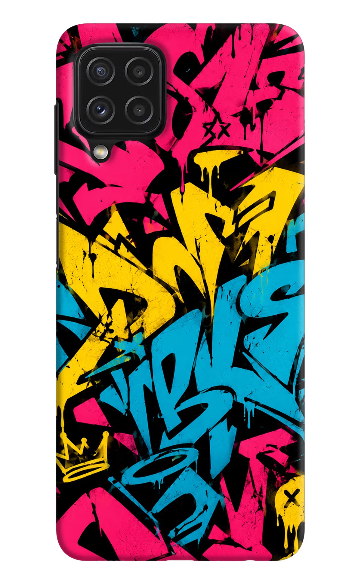 Graffiti Vibe Samsung A22 4G Back Cover