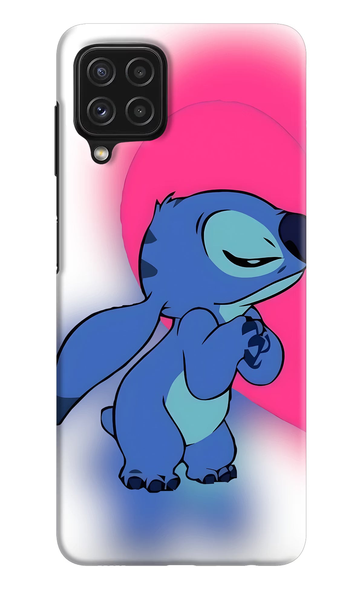 Stitch Hug Samsung A22 4G Back Cover