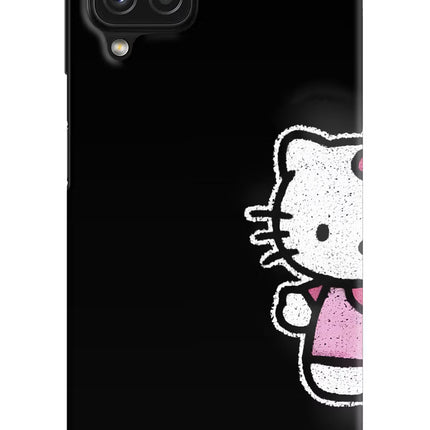 Kitty Charm Samsung A22 4G Hard Case Back Cover by Casekaro