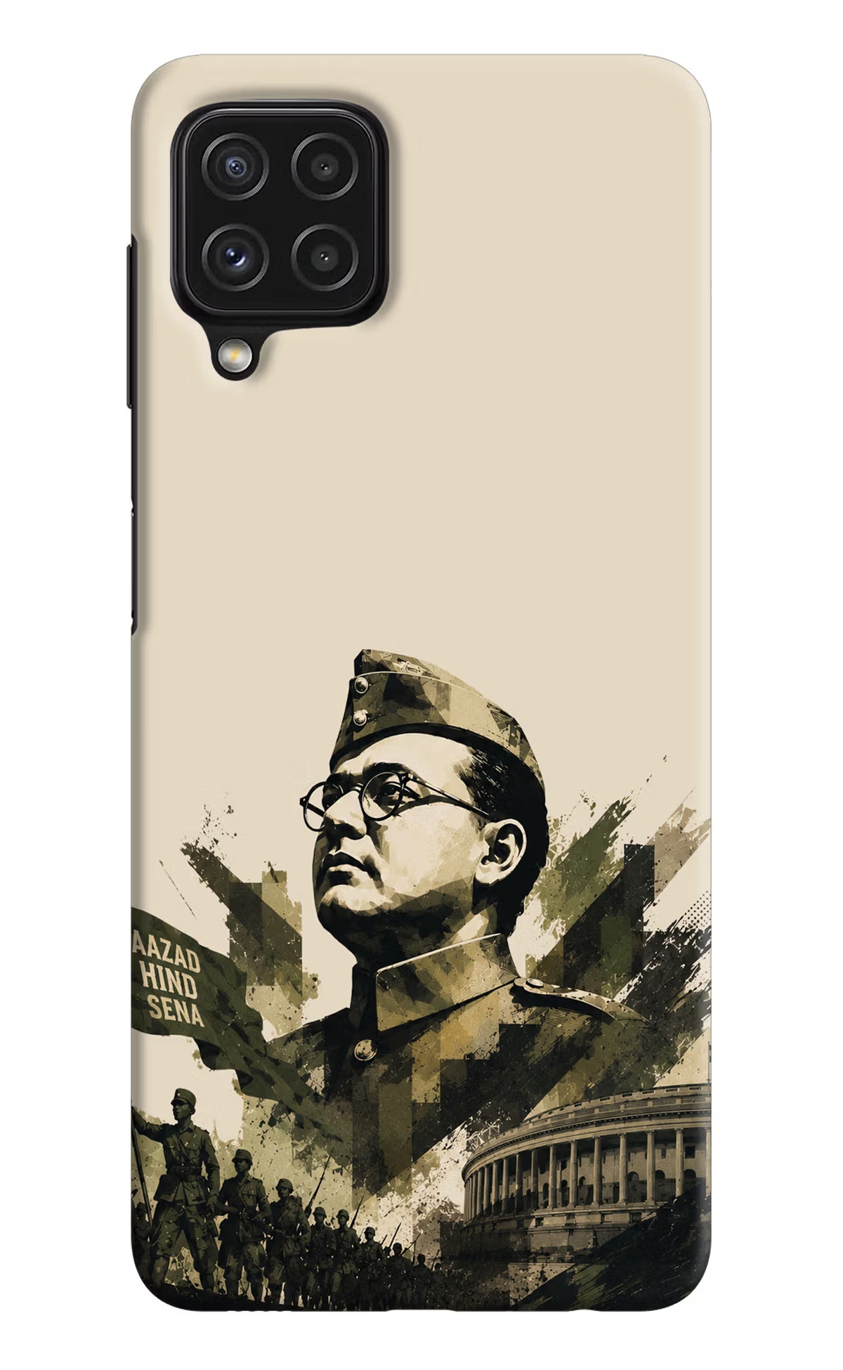 Netaji Rising Samsung A22 4G Back Cover