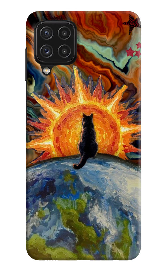 Sunrise Beyond Samsung A22 4G Hard Case Back Cover by Casekaro