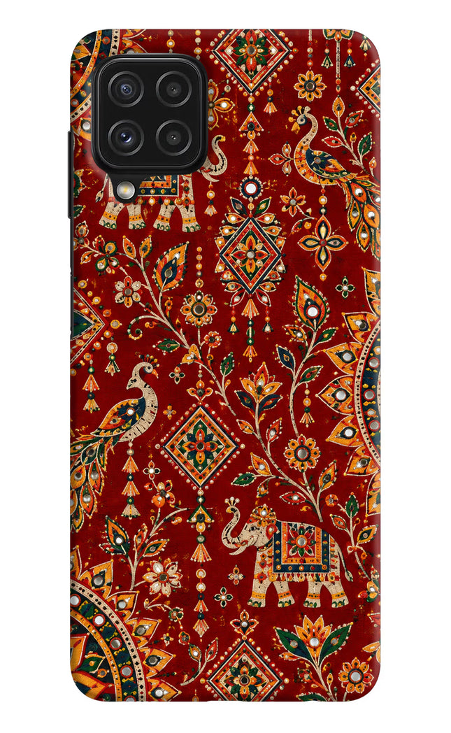 Laal Riwaaz Samsung A22 4G Hard Case Back Cover by Casekaro
