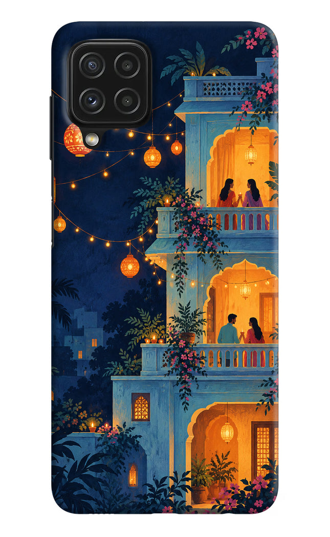 Balcony Glow Samsung A22 4G Back Cover
