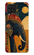Royal Elephant Samsung A22 4G Hard Case Back Cover by Casekaro