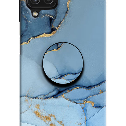 Blue Marble Samsung A22 4G Pop Case by Casekaro
