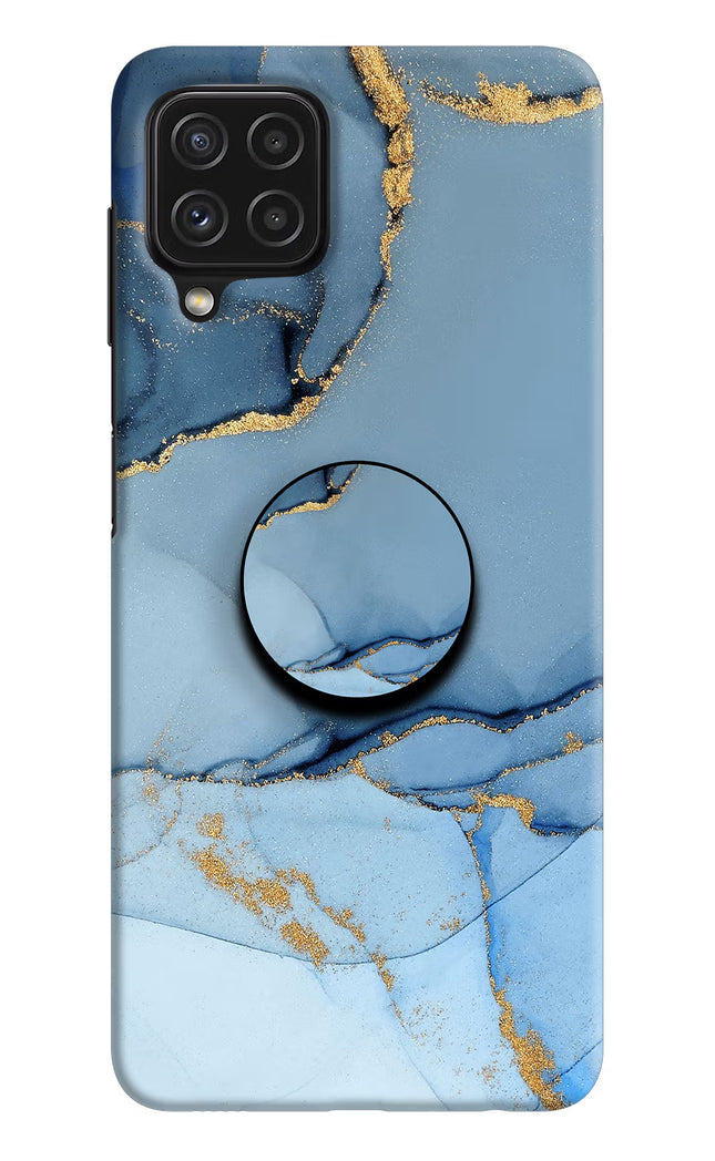 Blue Marble Samsung A22 4G Pop Case by Casekaro