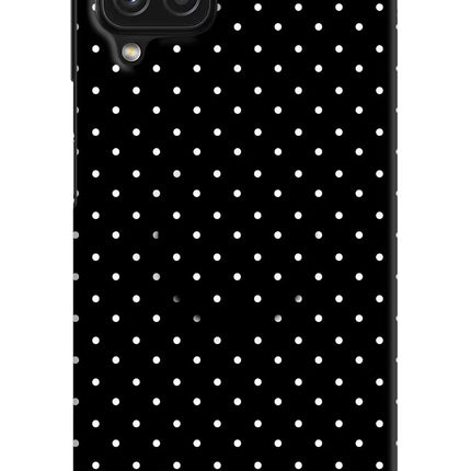 White Dots Samsung A22 4G Pop Case by Casekaro
