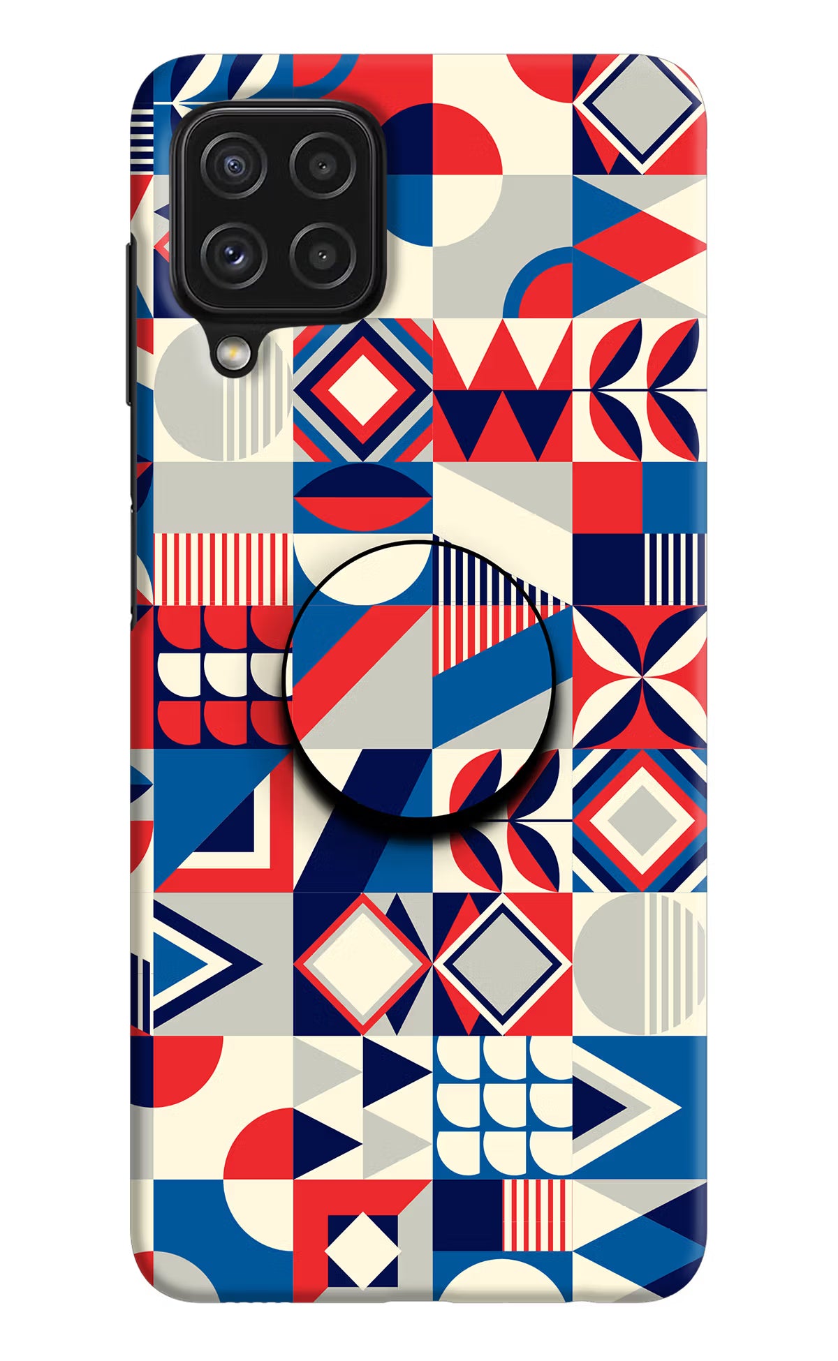 Colorful Pattern Samsung A22 4G Pop Case by Casekaro