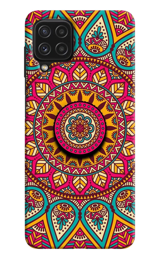 Mandala Samsung A22 4G Pop Case by Casekaro