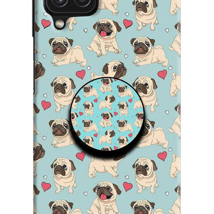 Pug Dog Samsung A22 4G Pop Case by Casekaro