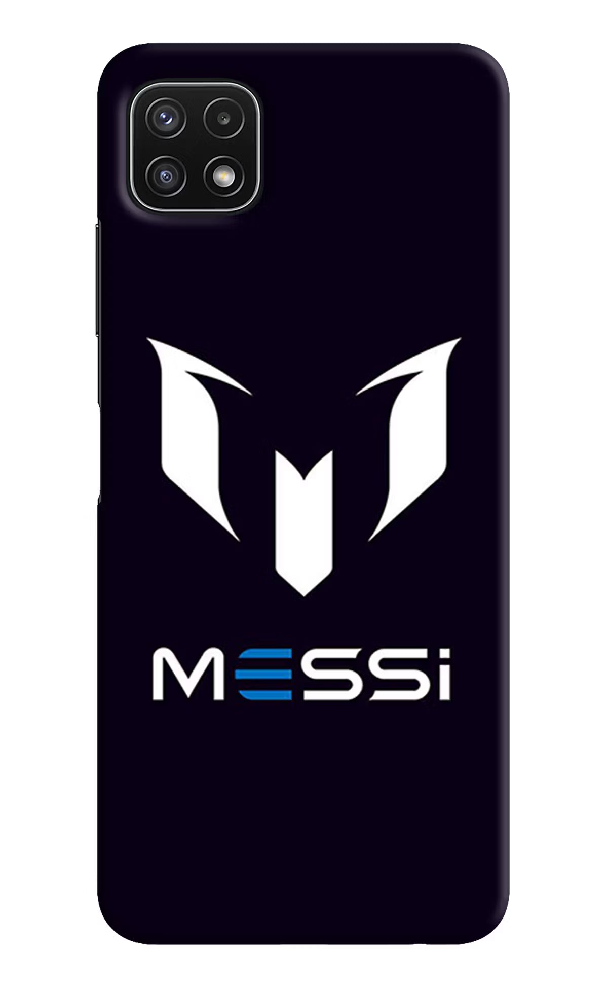 Messi Logo Samsung A22 5G Hard Case Back Cover by Casekaro