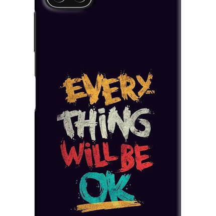 Everything Will Be Ok Samsung A22 5G Hard Case Back Cover by Casekaro