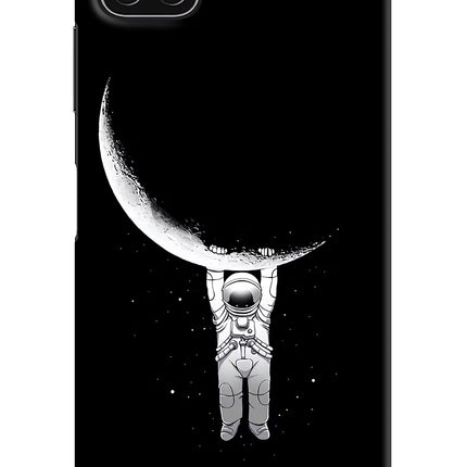 Moon Space Samsung A22 5G Hard Case Back Cover by Casekaro