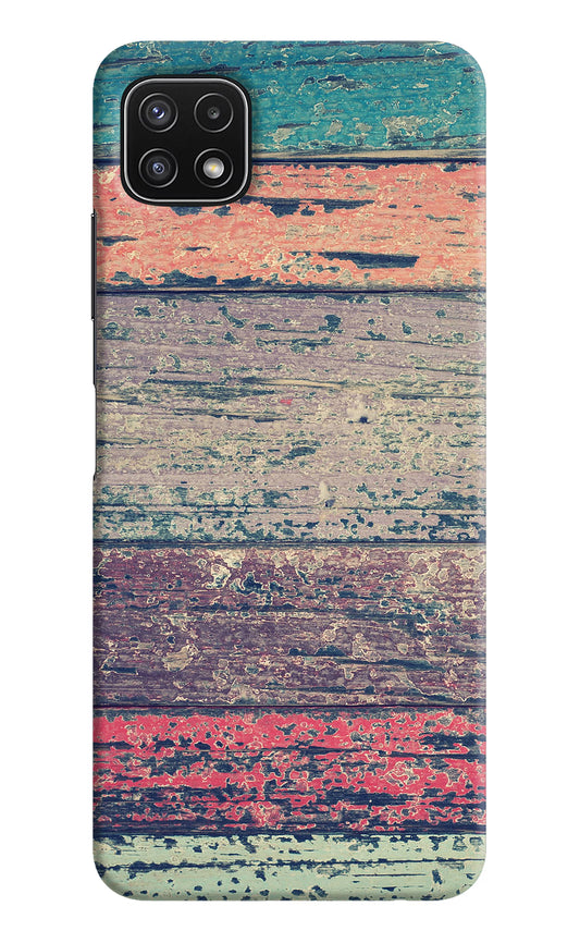 Colourful Wall Samsung A22 5G Hard Case Back Cover by Casekaro
