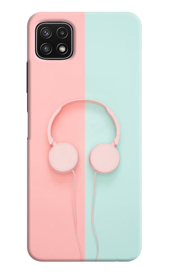 Music Lover Samsung A22 5G Hard Case Back Cover by Casekaro