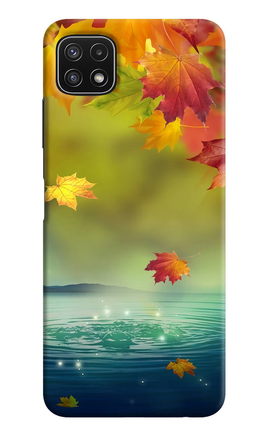 Flowers Samsung A22 5G Hard Case Back Cover by Casekaro