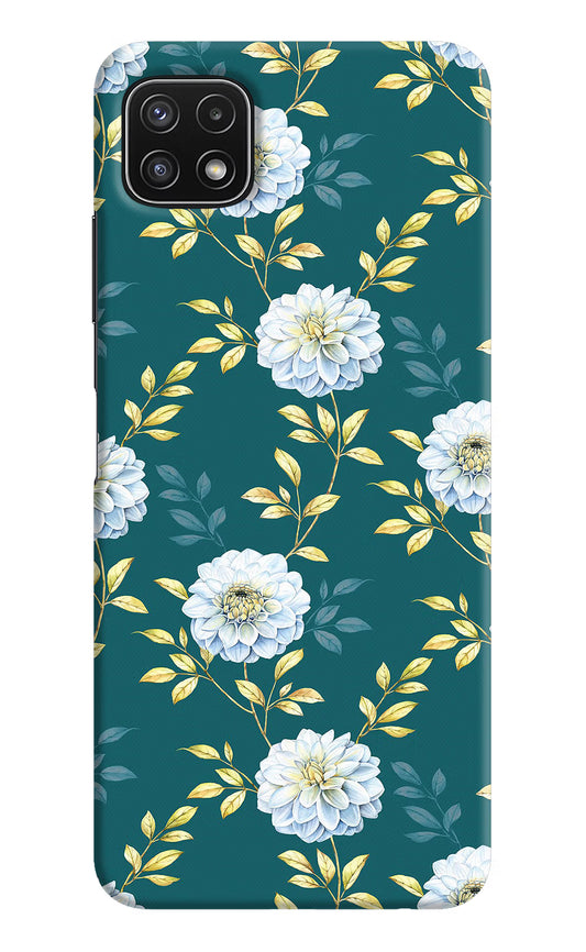 Flowers Samsung A22 5G Hard Case Back Cover by Casekaro