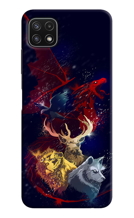 Game Of Thrones Samsung A22 5G Hard Case Back Cover by Casekaro