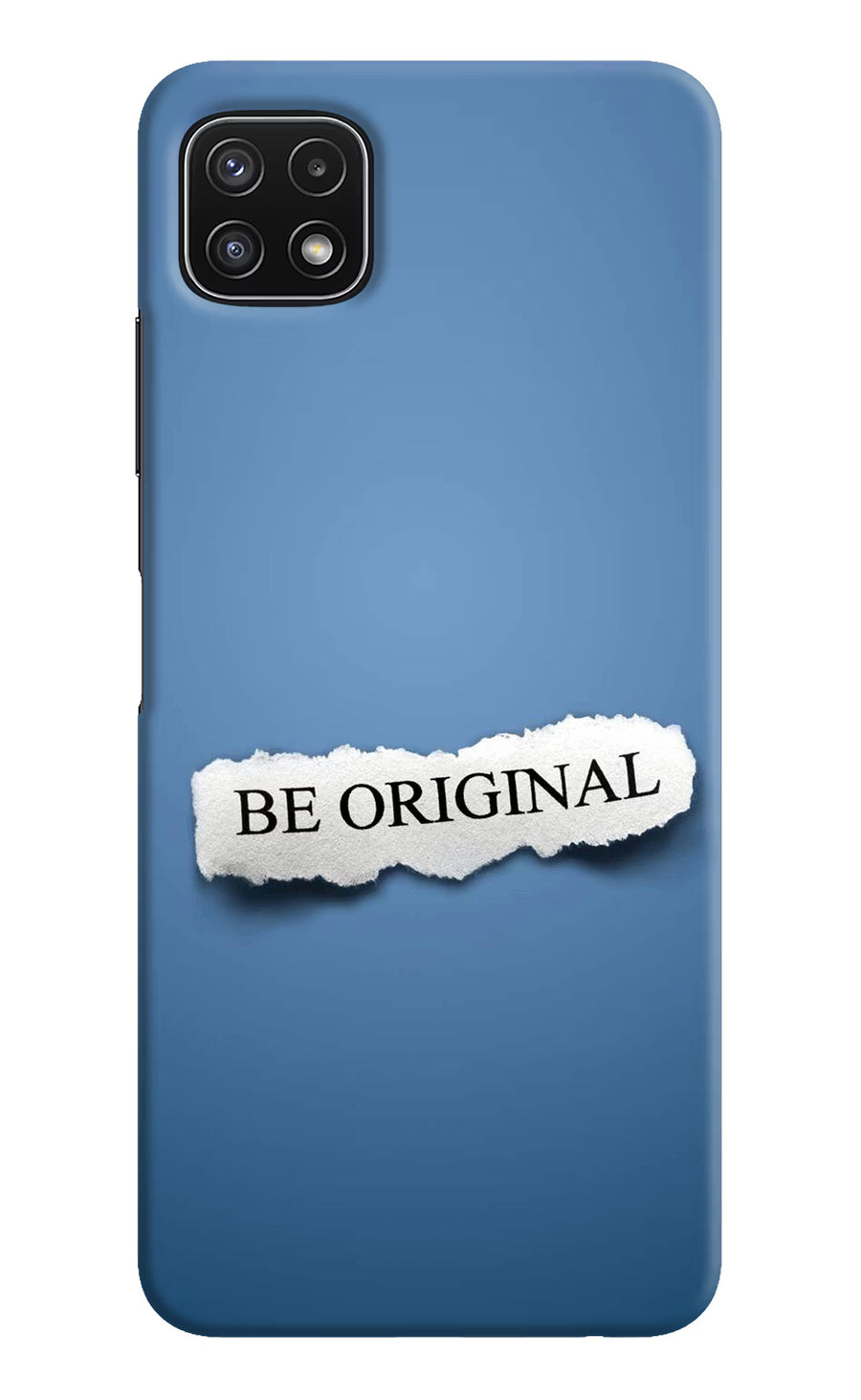 Be Original Samsung A22 5G Back Cover, Hard case
