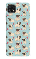 Pug Dog Samsung A22 5G Hard Case Back Cover by Casekaro
