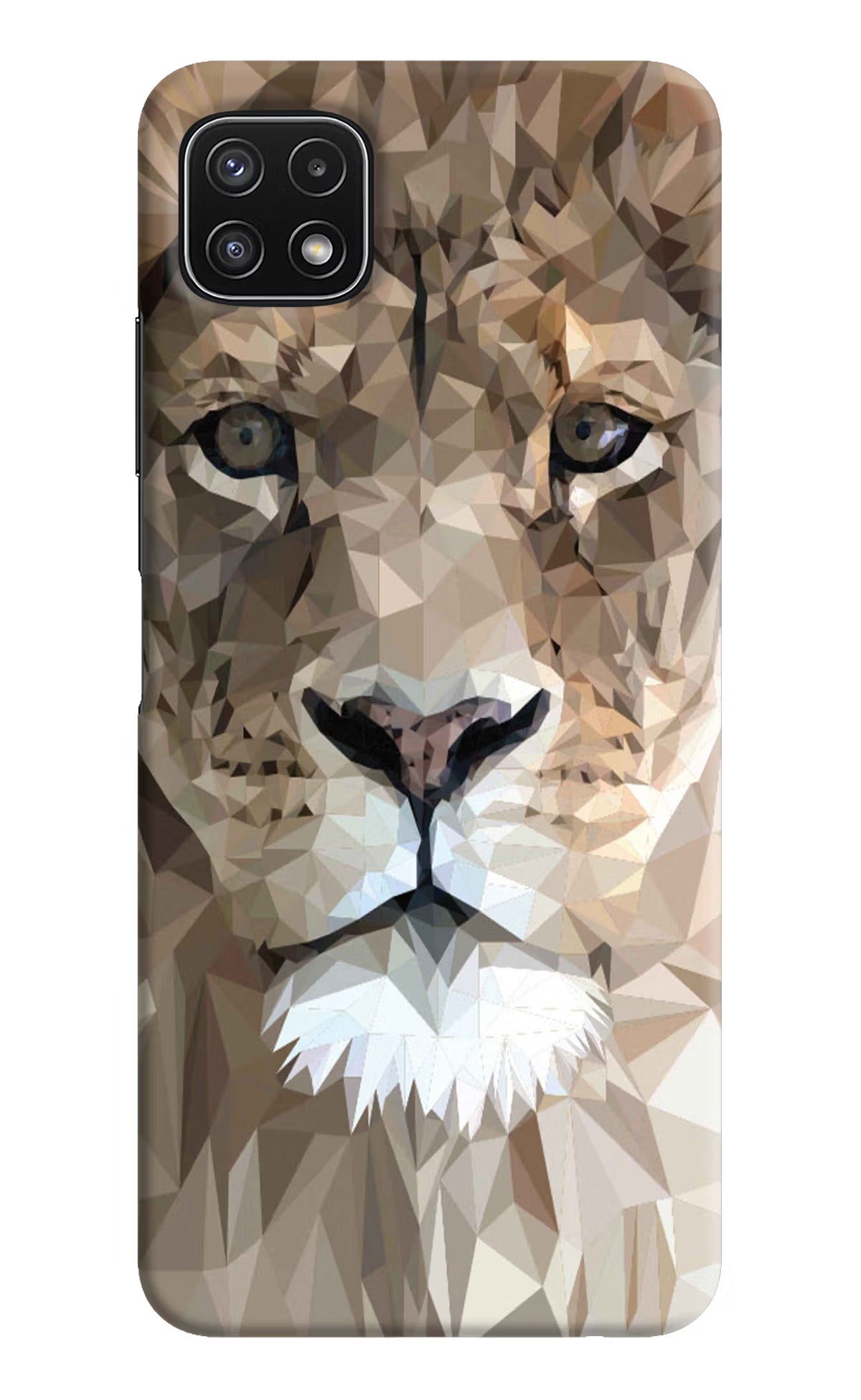 Lion Art Samsung A22 5G Hard Case Back Cover by Casekaro