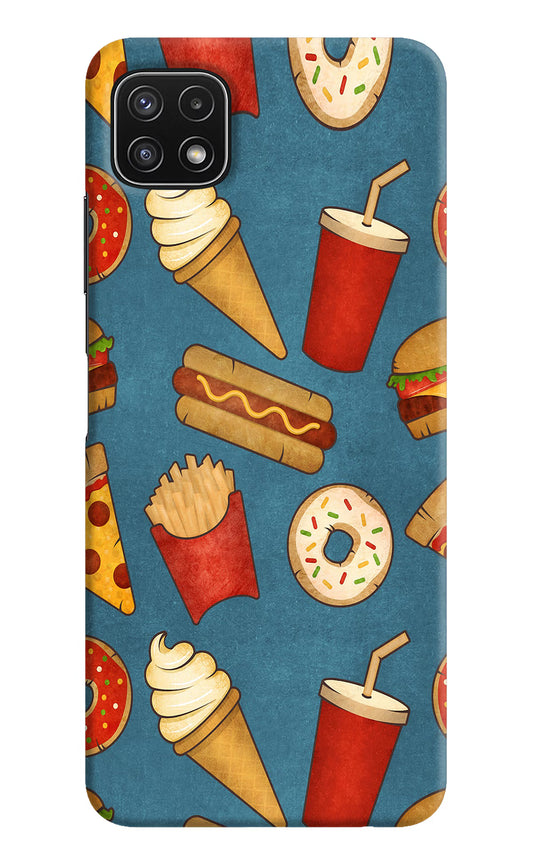 Foodie Samsung A22 5G Hard Case Back Cover by Casekaro