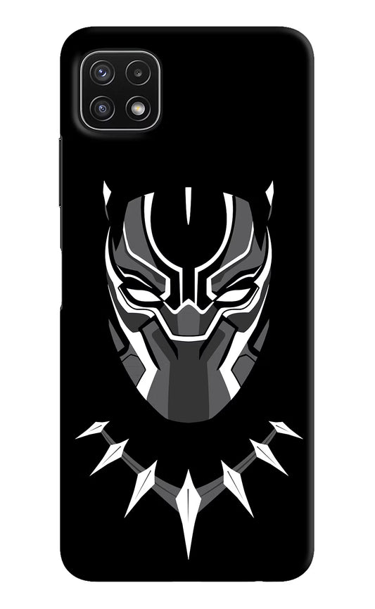 Black Panther Samsung A22 5G Hard Case Back Cover by Casekaro