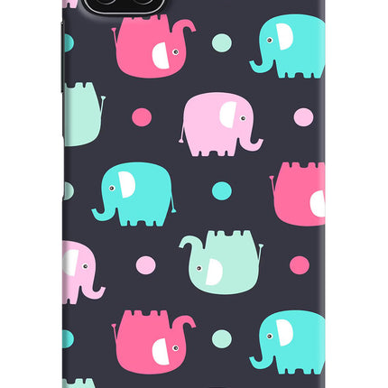 Elephants Samsung A22 5G Hard Case Back Cover by Casekaro