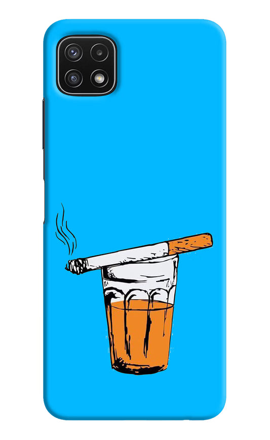 Chai Sutta Samsung A22 5G Hard Case Back Cover by Casekaro