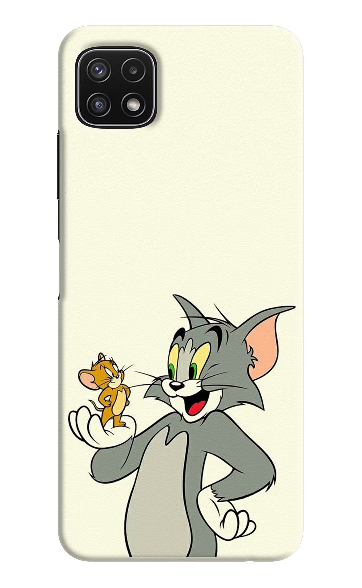 Tom & Jerry Samsung A22 5G Hard Case Back Cover by Casekaro