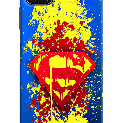Superman logo Samsung A22 5G Hard Case Back Cover by Casekaro