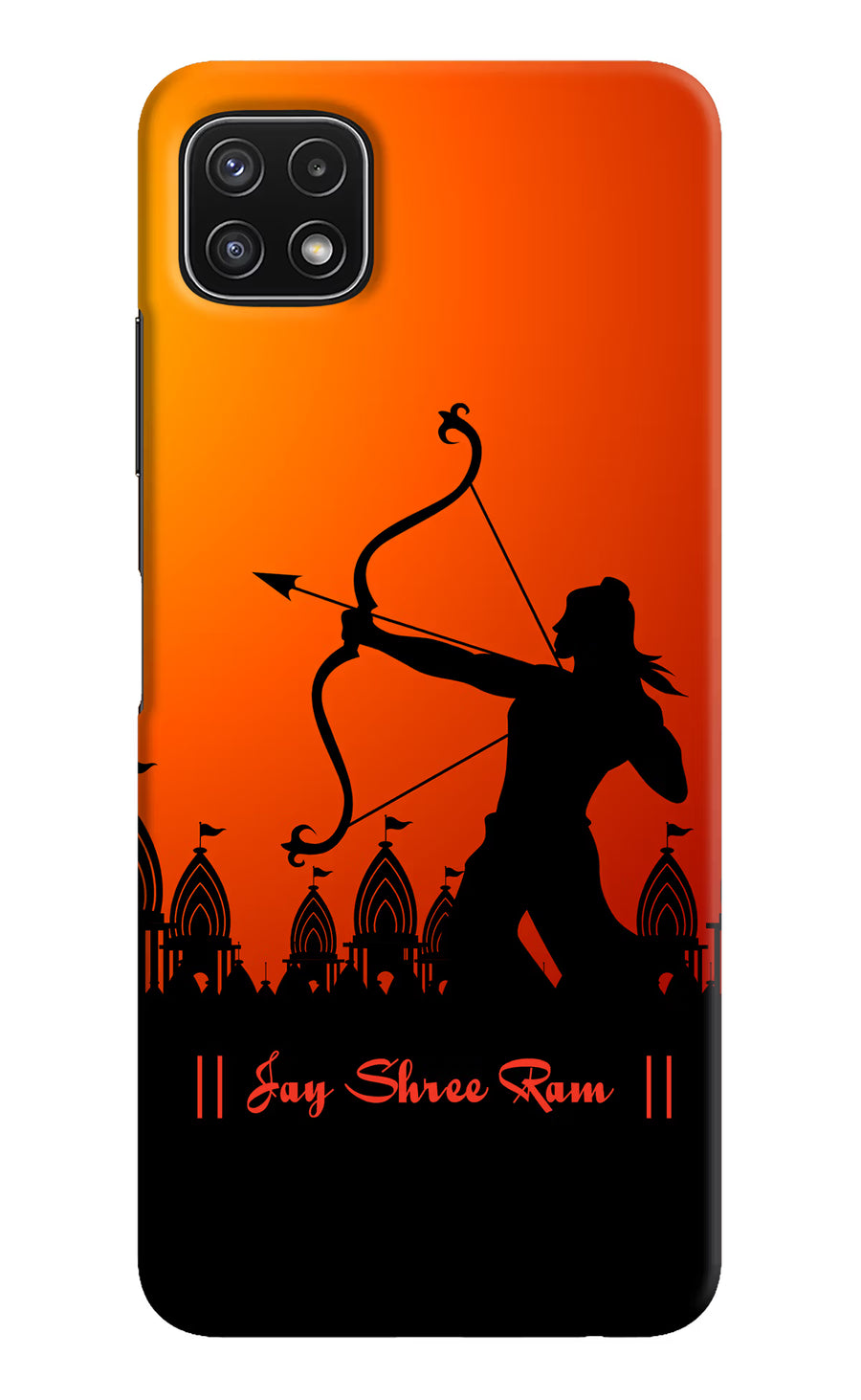 Lord Ram - 4 Samsung A22 5G Back Cover, Hard case