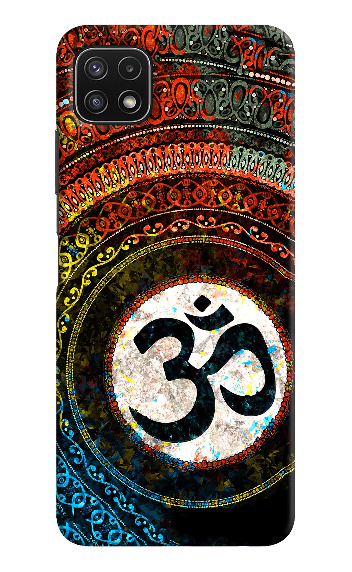 Om Cultural Samsung A22 5G Hard Case Back Cover by Casekaro