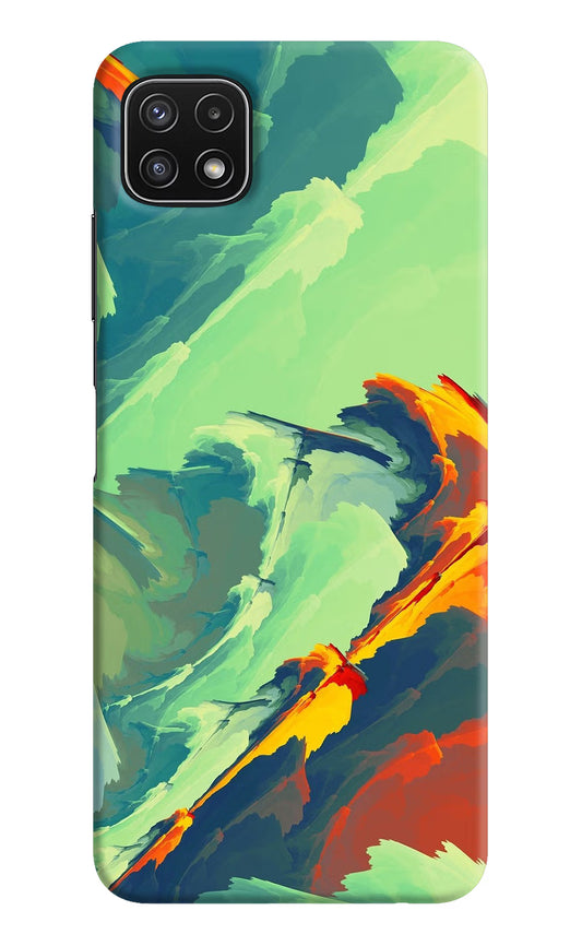 Paint Art Samsung A22 5G Hard Case Back Cover by Casekaro