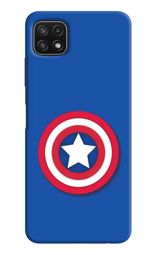 Shield Samsung A22 5G Hard Case Back Cover by Casekaro