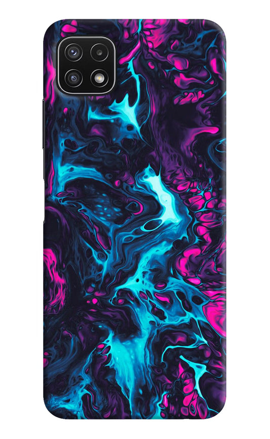 Abstract Samsung A22 5G Hard Case Back Cover by Casekaro