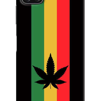 Weed Flag Samsung A22 5G Hard Case Back Cover by Casekaro