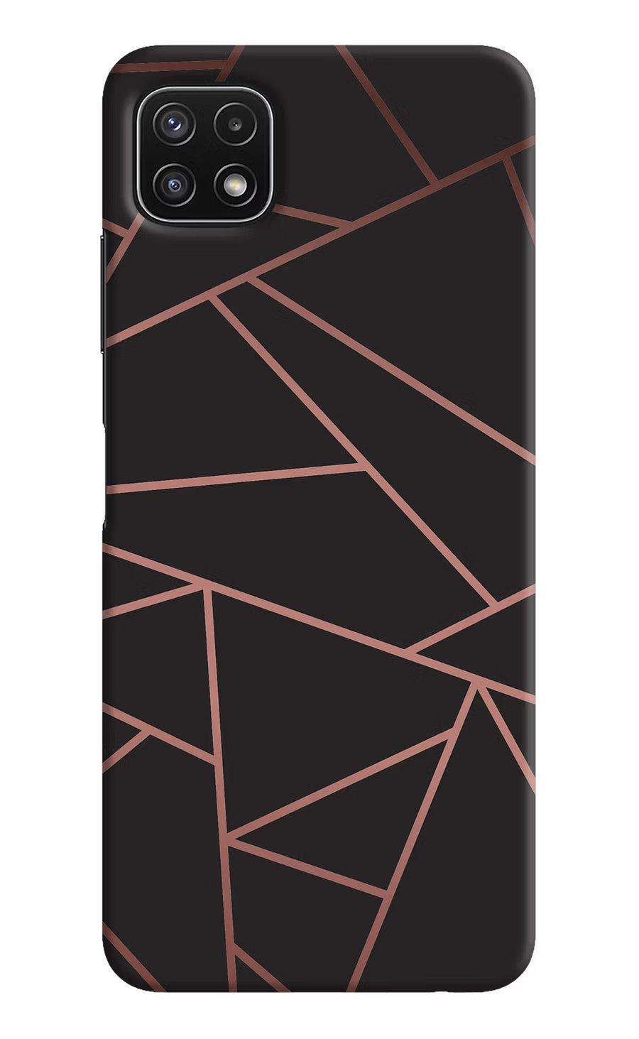 Geometric Pattern Samsung A22 5G Back Cover, Hard case