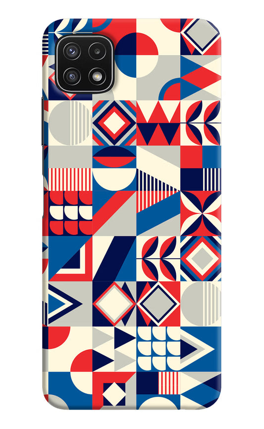 Colorful Pattern Samsung A22 5G Hard Case Back Cover by Casekaro