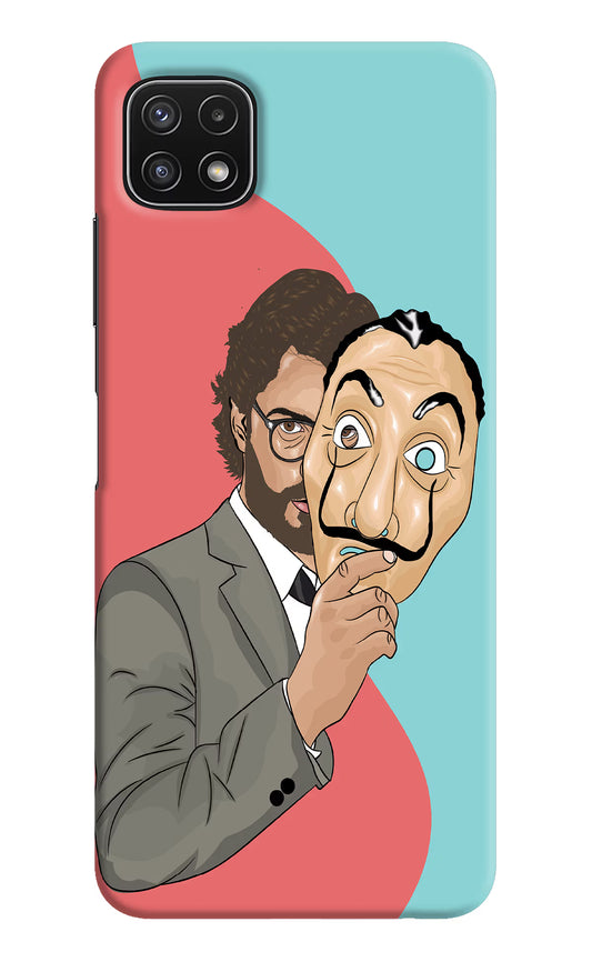 Professor Samsung A22 5G Hard Case Back Cover by Casekaro
