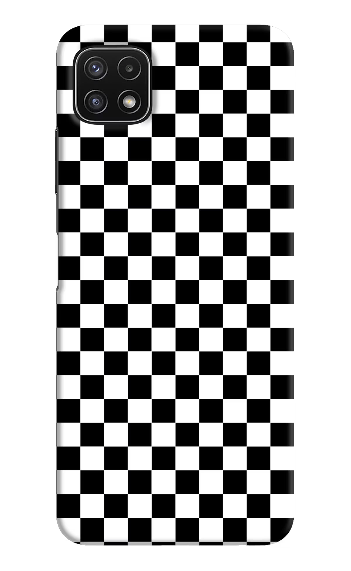 Chess Board Samsung A22 5G Hard Case Back Cover by Casekaro